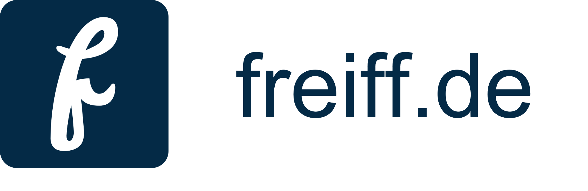 freiff.de Logo Text Frederik Reiff